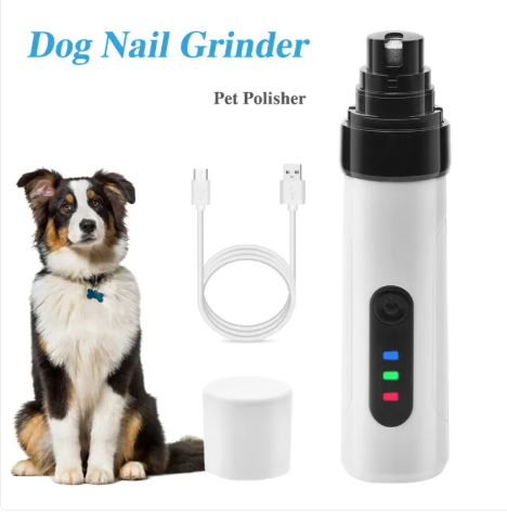 QuietTrim Pro — Rechargeable Pet Nail Grinder